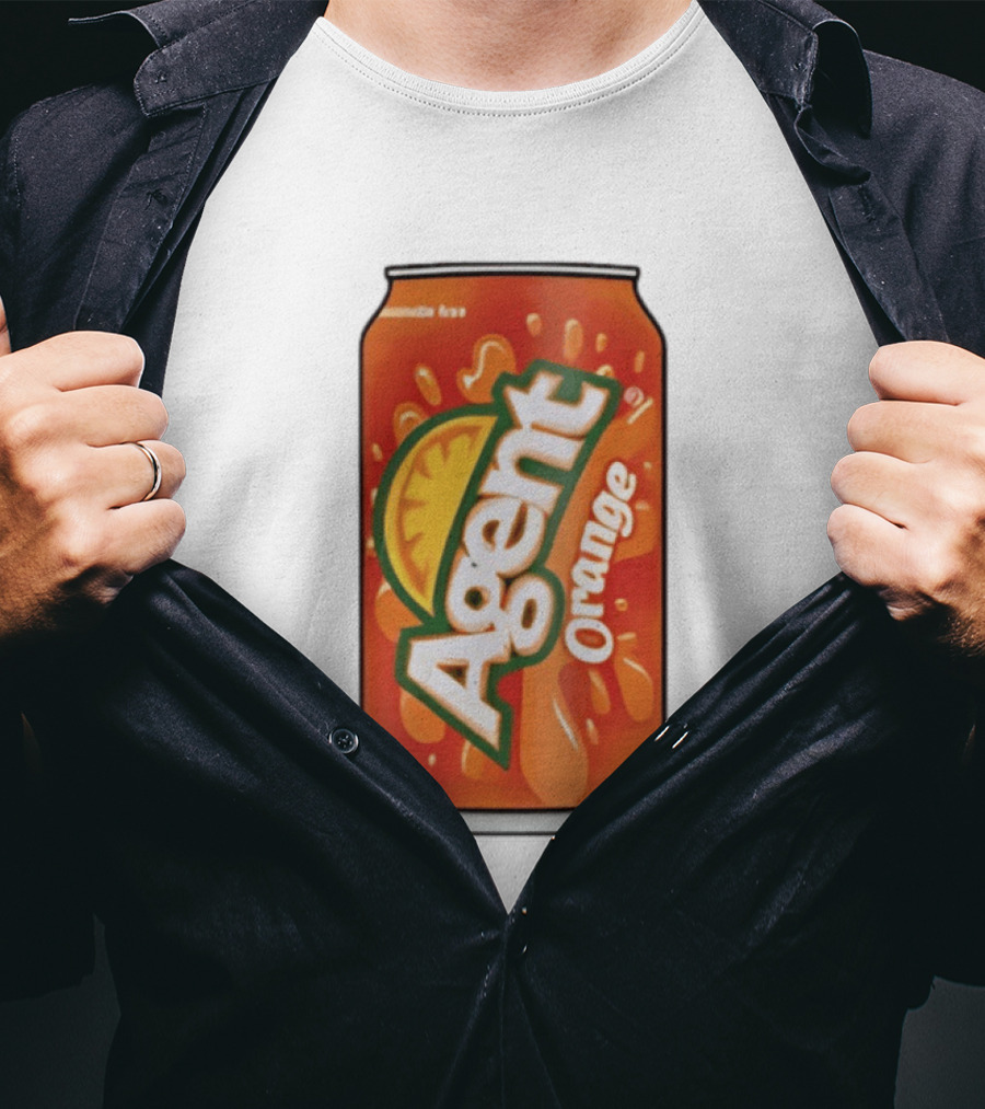 Agent Orange Soda Can T-Shirt