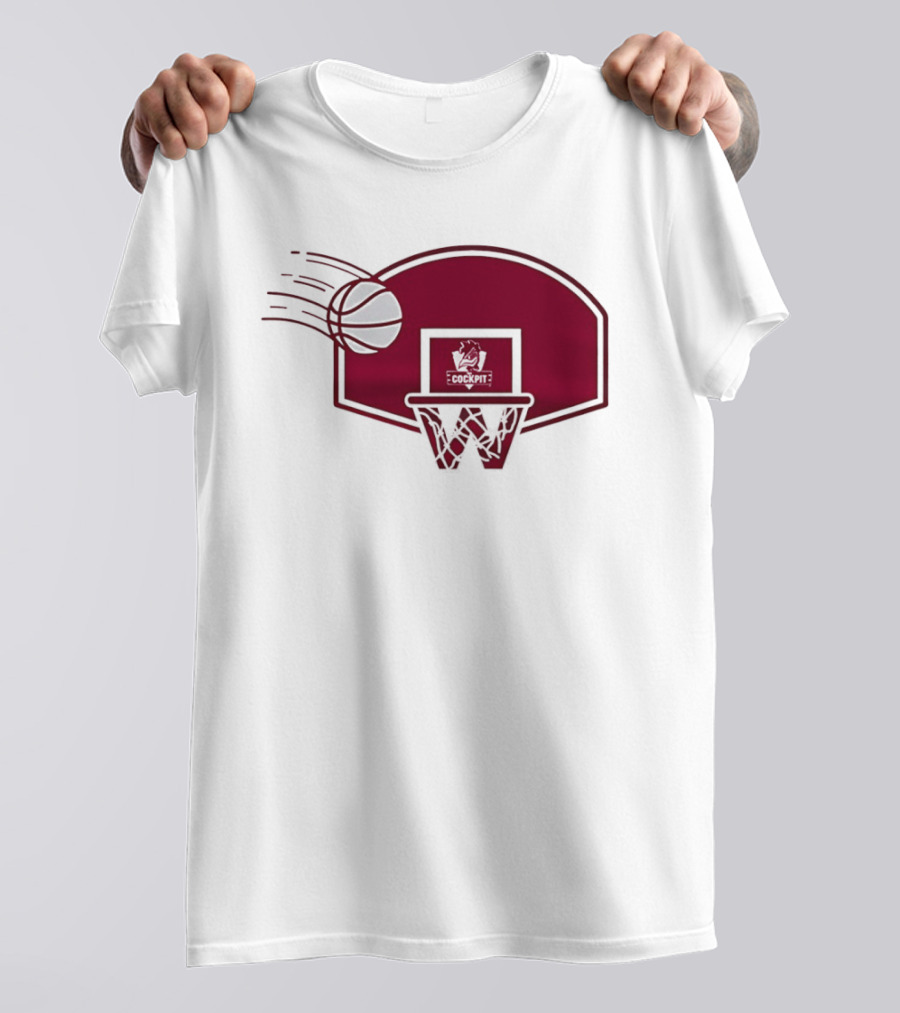 South Carolina Gamecocks Basketball Backboard Basketball Hoops T-Shirt