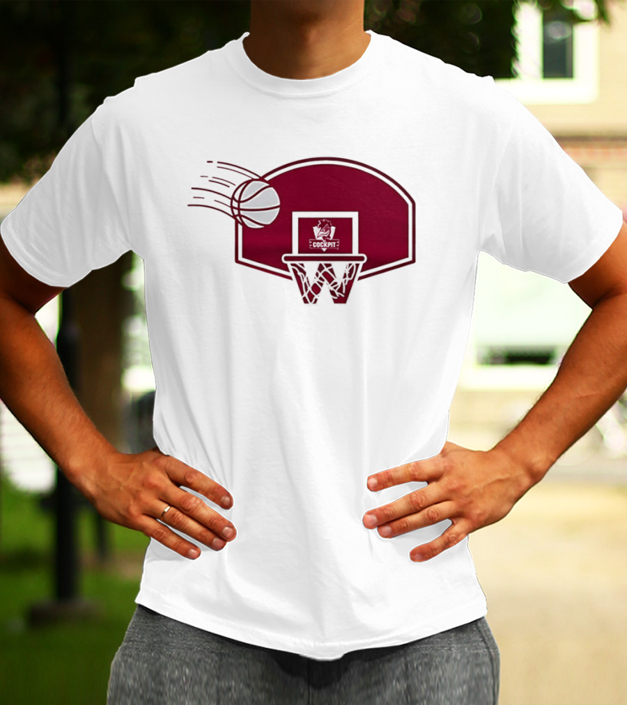 South Carolina Gamecocks Basketball Backboard Basketball Hoops T-Shirt