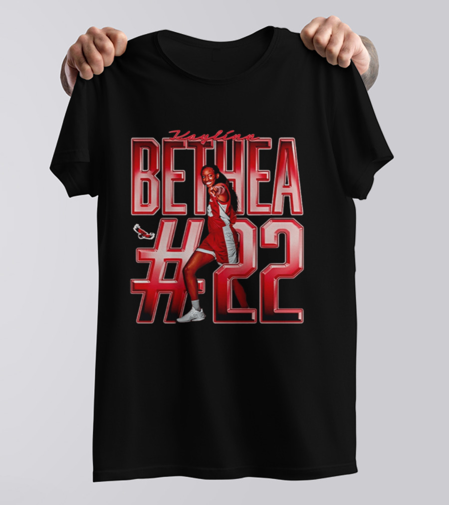 Kaylinn Bethea #22 St. Joe's Basketball NCAA '26 T-Shirt