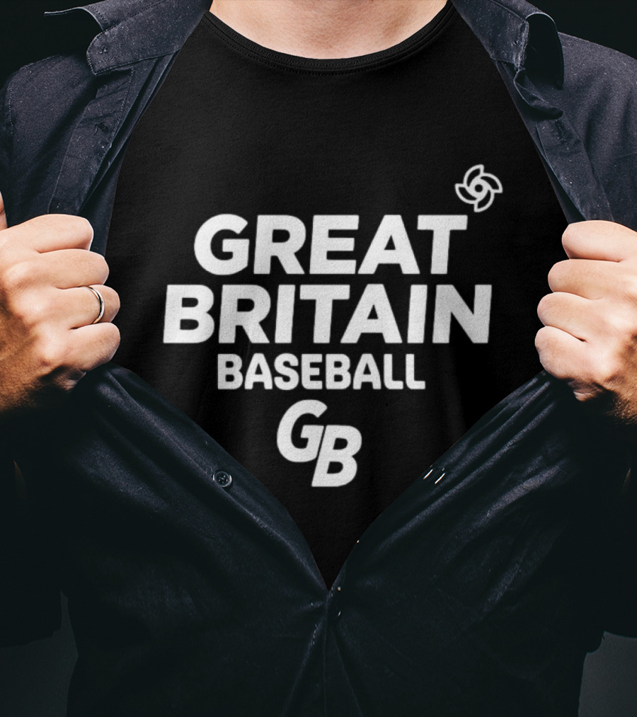 Great Britain Baseball GB Team Sports T-Shirt