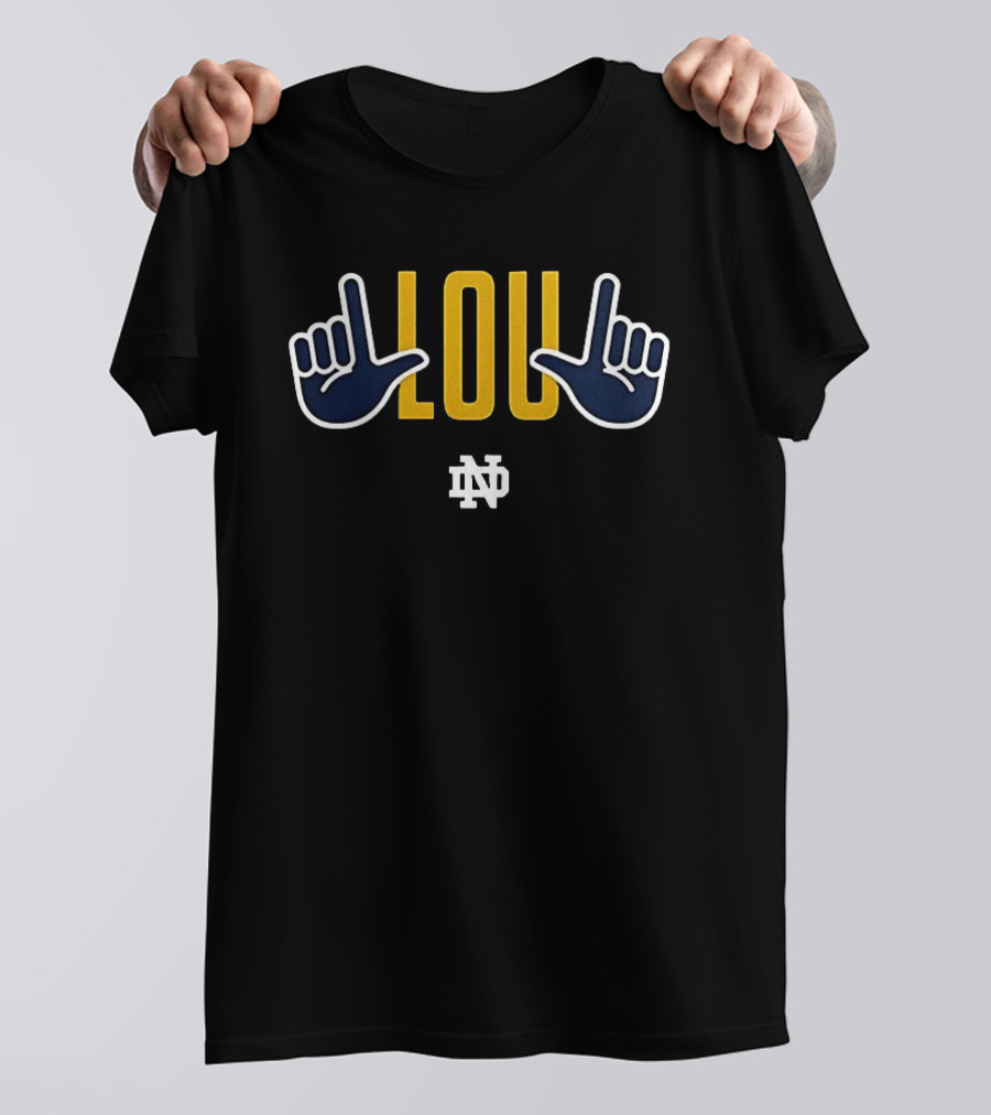 Lou Holtz Notre Dame Irish Legend ND T-Shirt