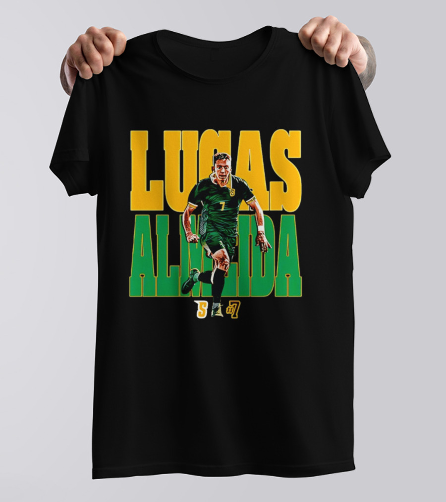 Lucas Almeida Siena Soccer 7 NCAA 26 T-Shirt