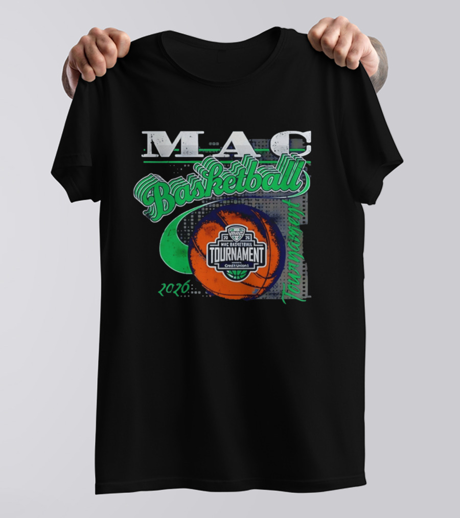 MAC 2026 Basketball Tournament Credit Union T-Shirt