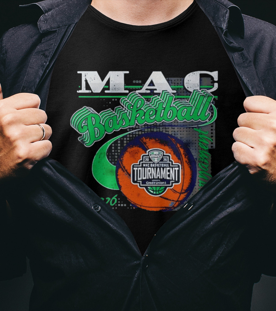 MAC 2026 Basketball Tournament Credit Union T-Shirt