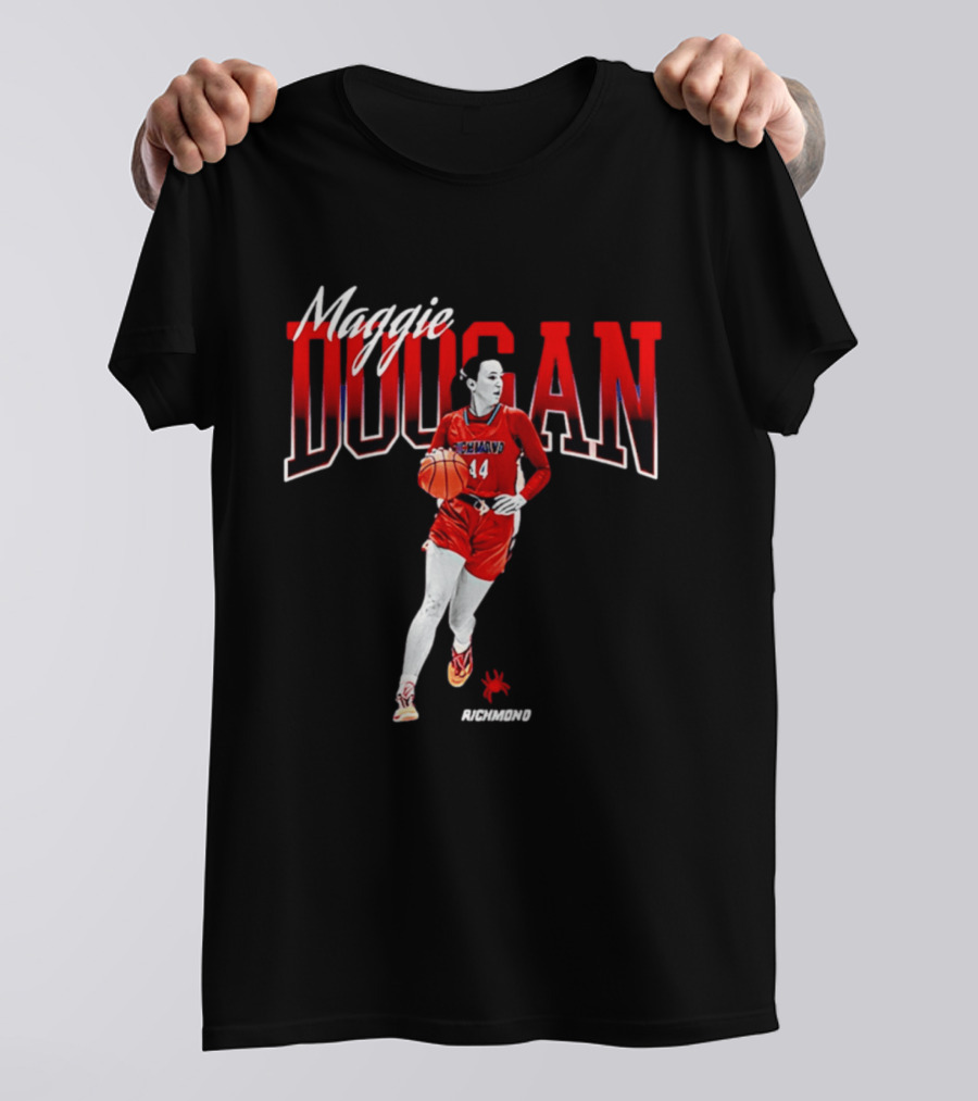 Maggie Doogan Richmond Basketball Number 44 T-Shirt