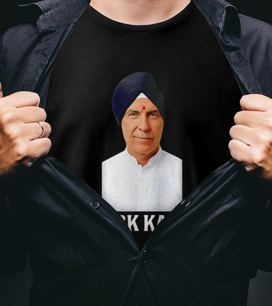 Mark Carney Turban Portrait Mark Karni T-Shirt