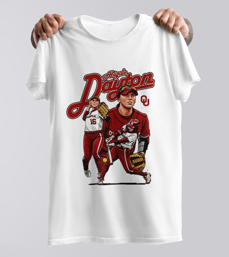Abigale Dayton Oklahoma Softball NCAA Player OU T-Shirt