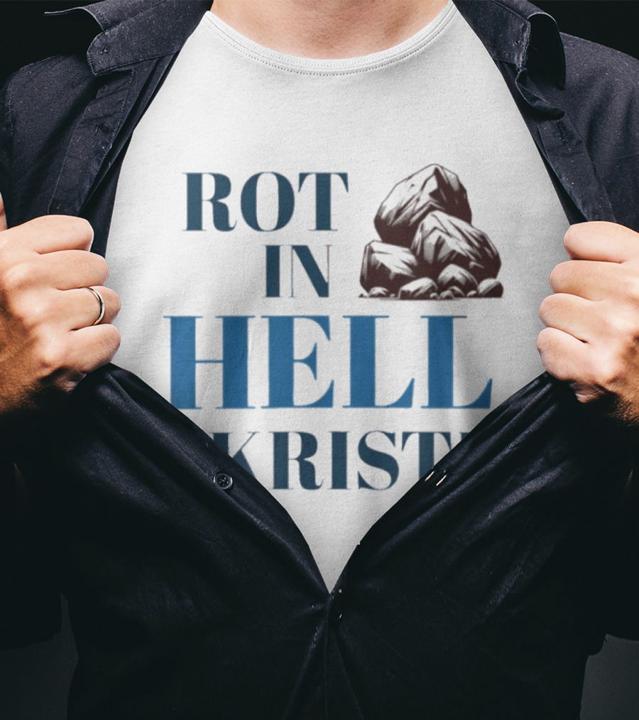 RIP Cricket Rot In Hell Kristi Noem Rocks T-Shirt