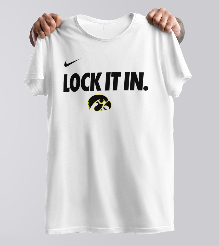 Nike Iowa Hawkeyes Lock It T-Shirt
