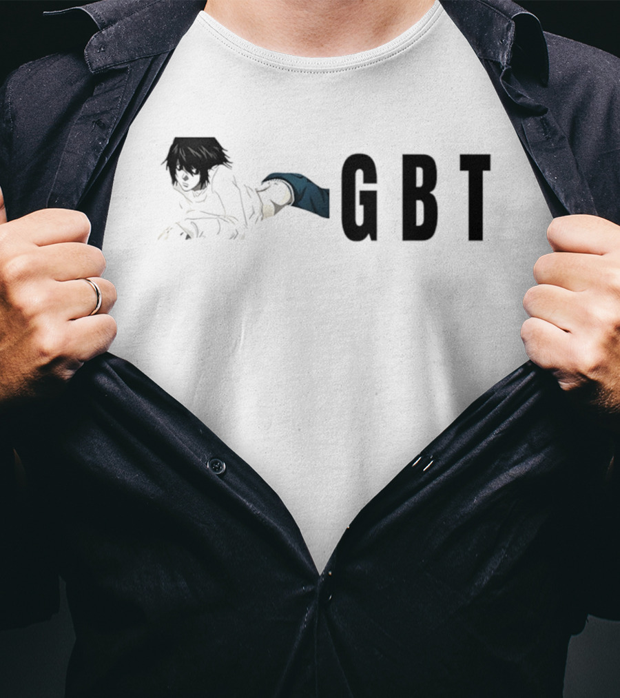 LGBT L Lawliet Death Note Fan Favorite Anime T-Shirt