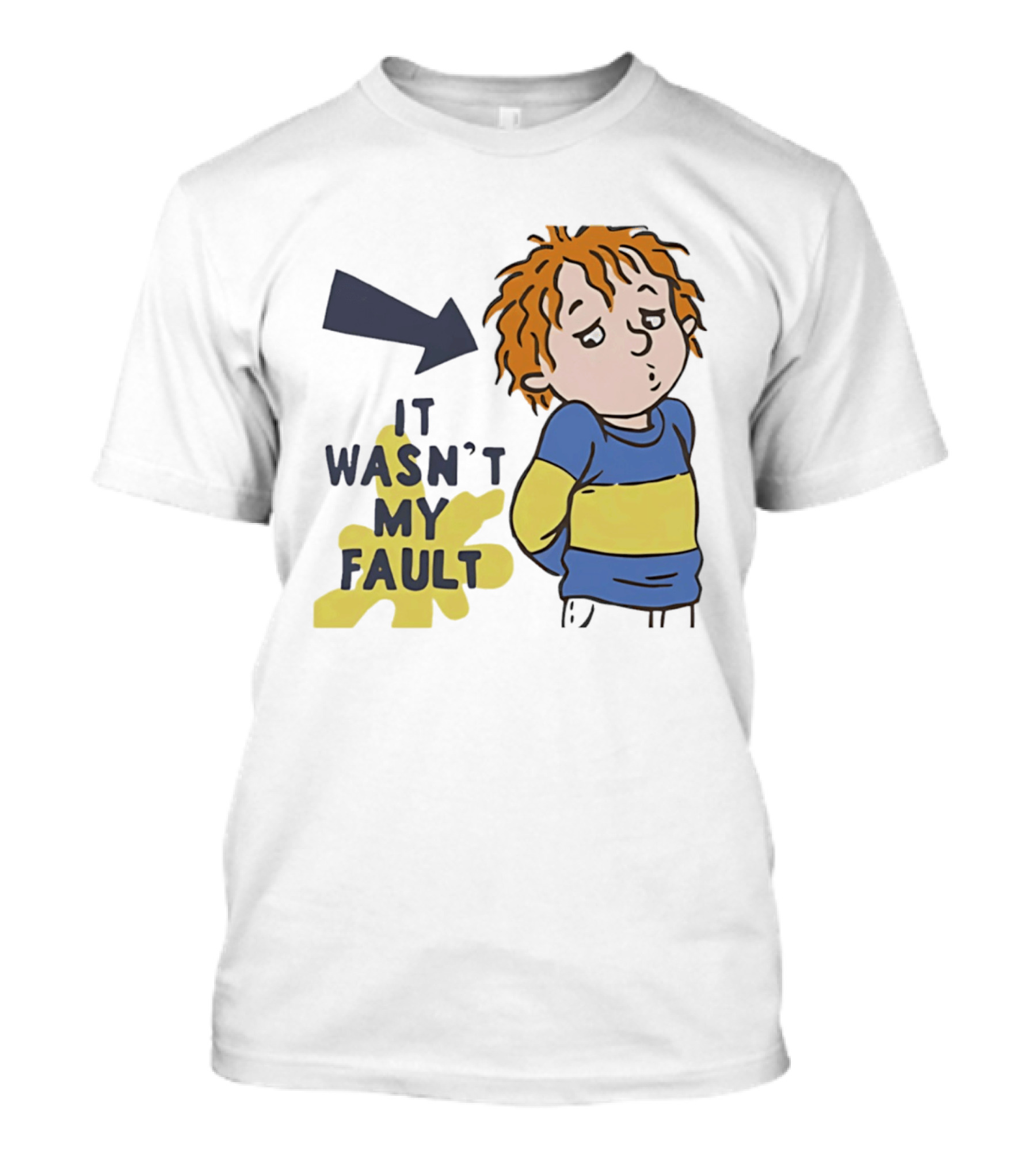 Horrid Henry It Wasn't My Fault Cartoon Character Kids Humor T-Shirt