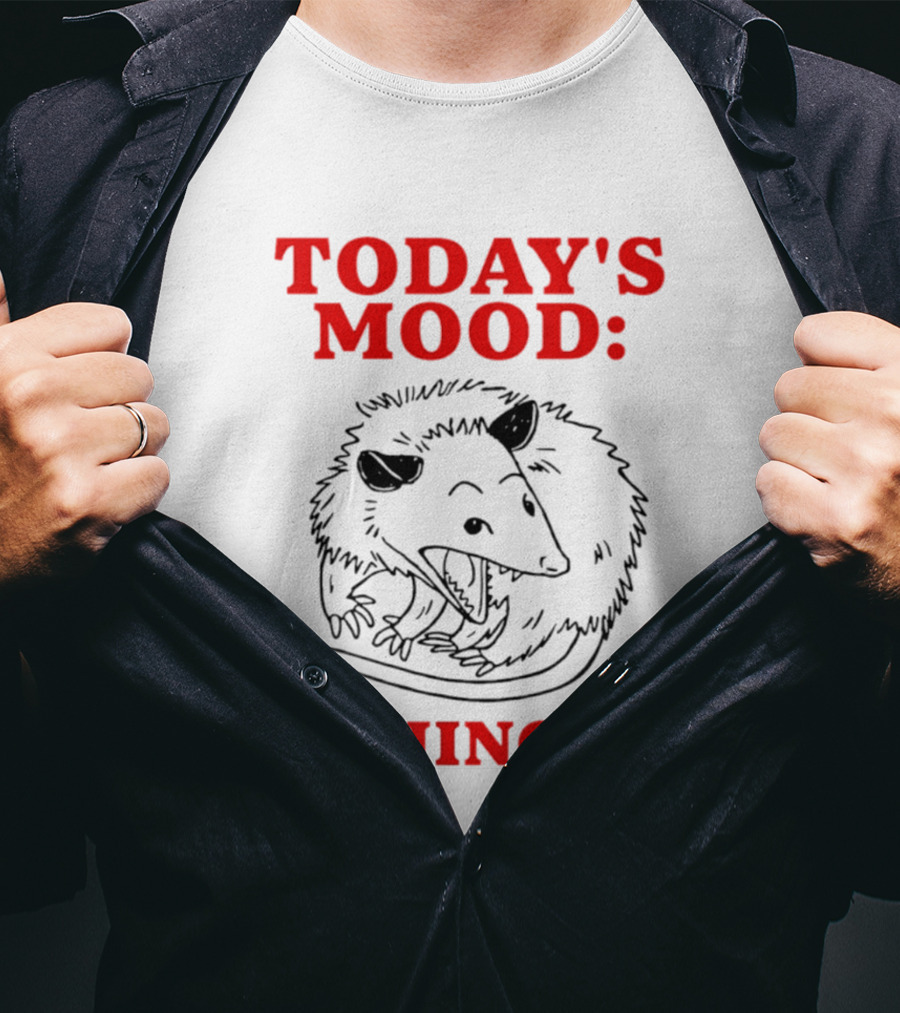 Today's Mood Rat Unhinged T-Shirt