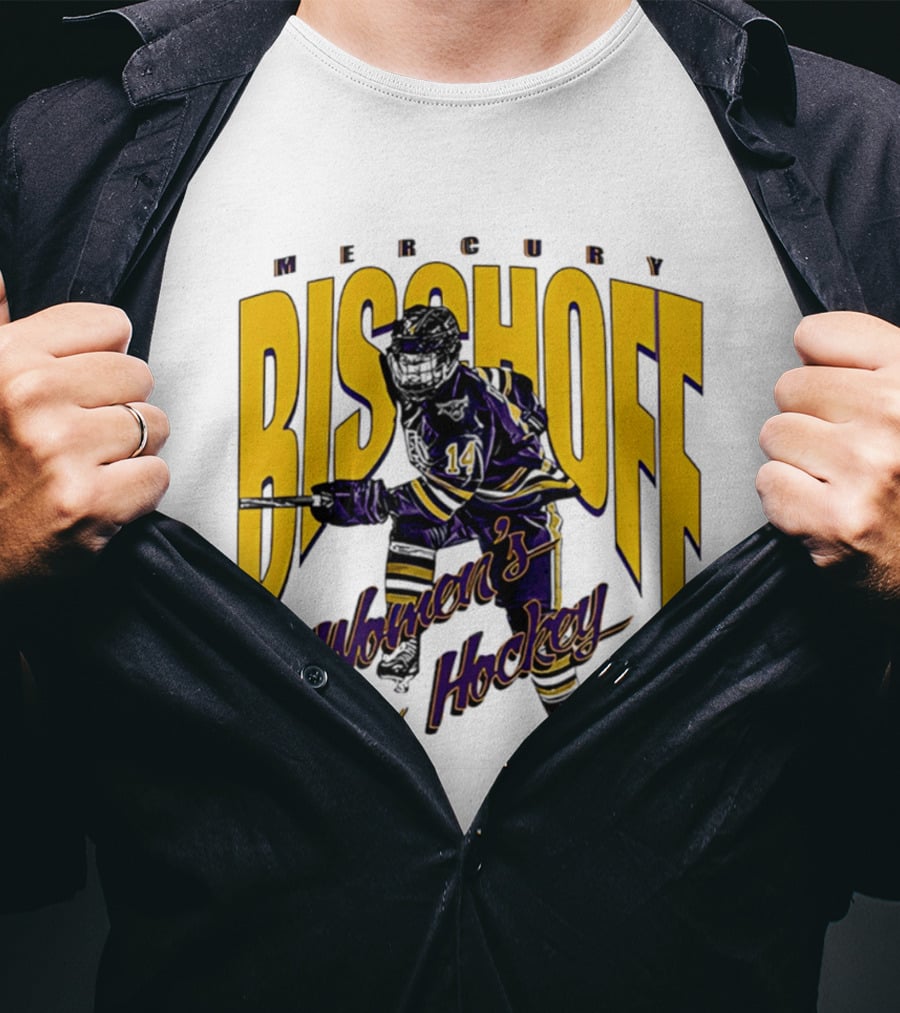 Mercury Bischoff Women's Hockey Minn. St Ice Hockey NCAA '26 T-Shirt