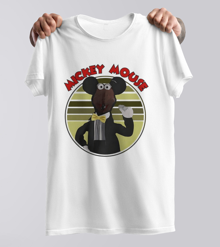 Rizzo The Rat Mickey Mouse Mashup The Muppets Show T-Shirt