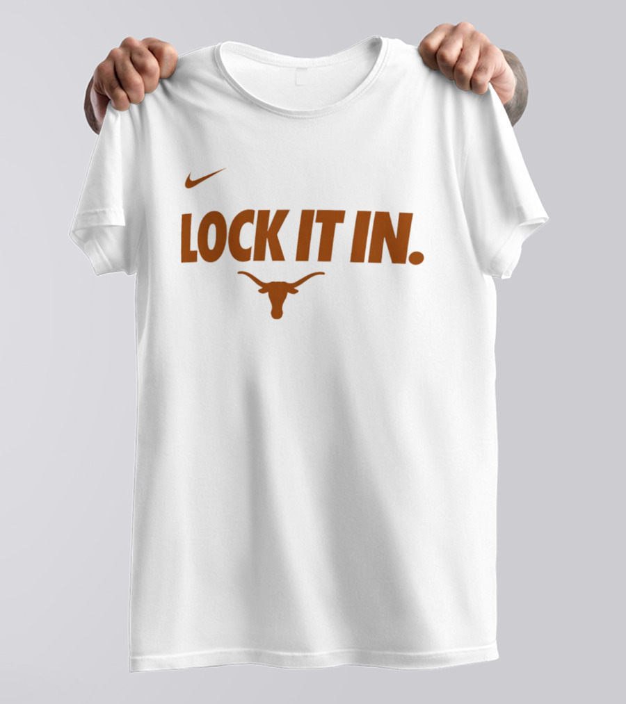 Texas Longhorns Lock It In Nike T-Shirt