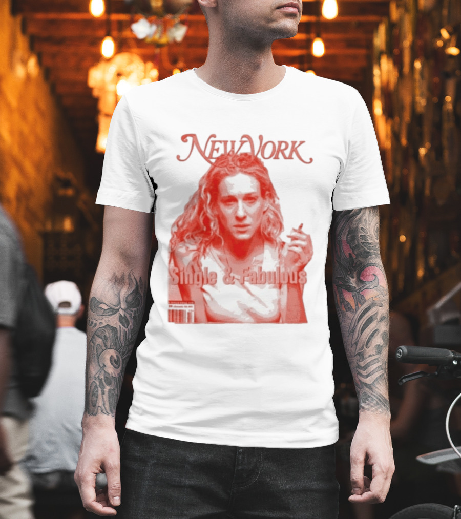 New York Single And Fabulous Magazine Cover T-Shirt