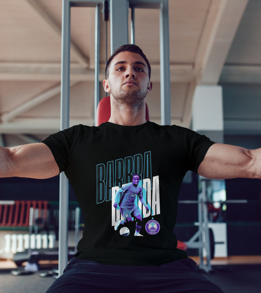 Barbra Banda Orlando Pride Soccer Player Action Pose T-Shirt