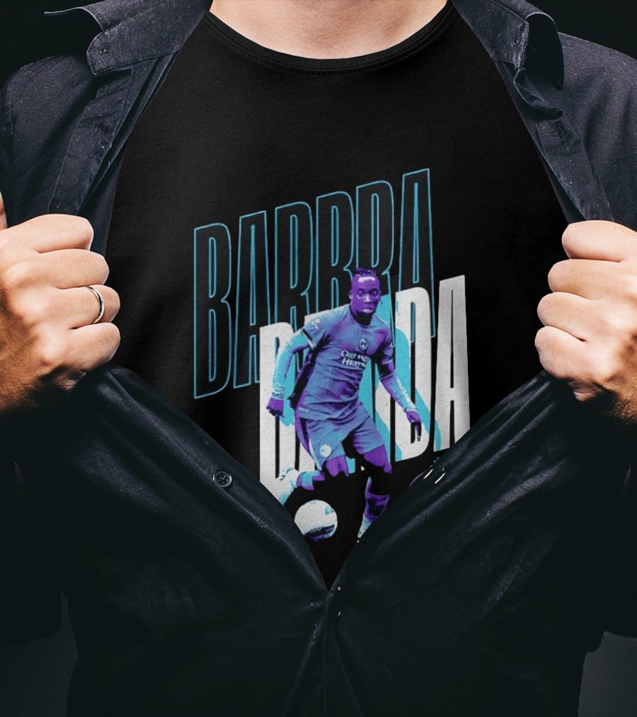 Barbra Banda Orlando Pride Soccer Player Action Pose T-Shirt