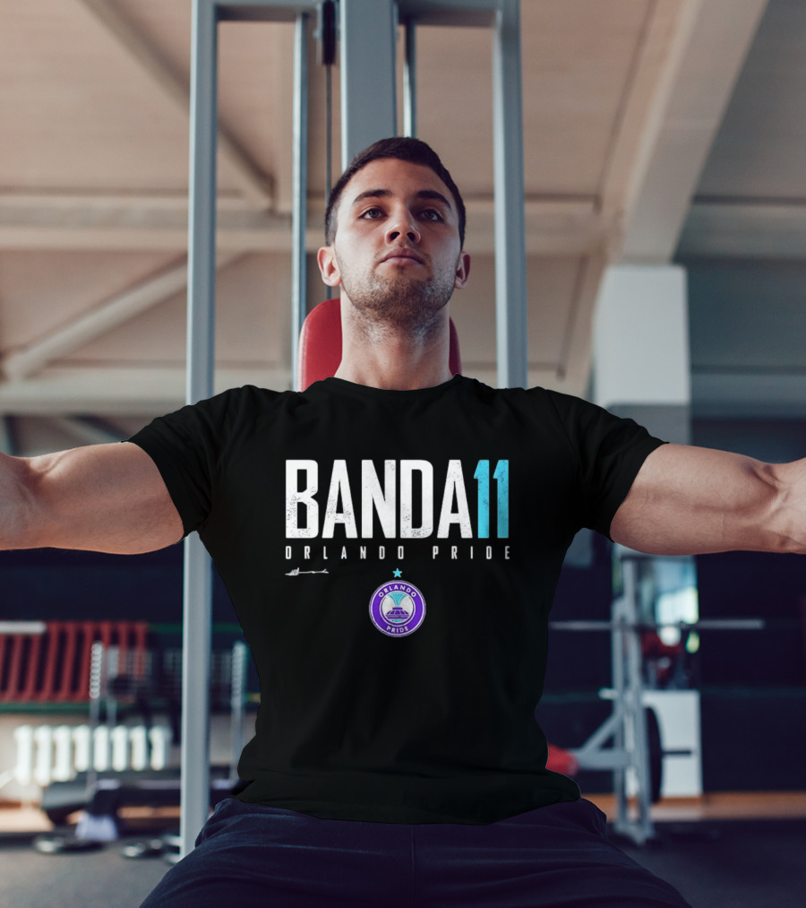 Banda 11 Orlando Pride NWSL Elite Soccer Fan Gear T-Shirt