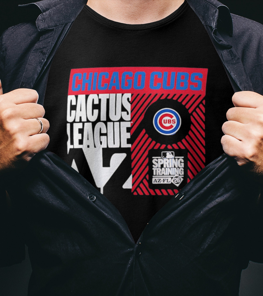 Chicago Cubs Cactus League 2026 Spring Training MLB T-Shirt