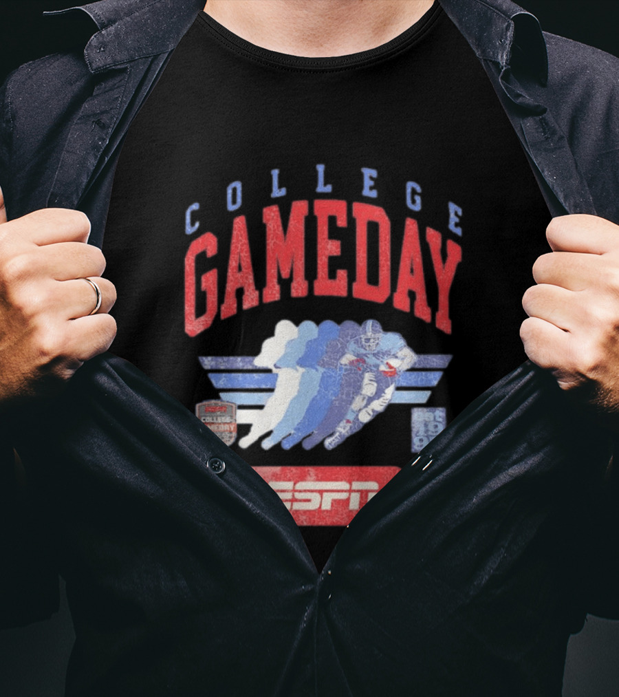 College GameDay Running Est 1993 ESPN Football T-Shirt