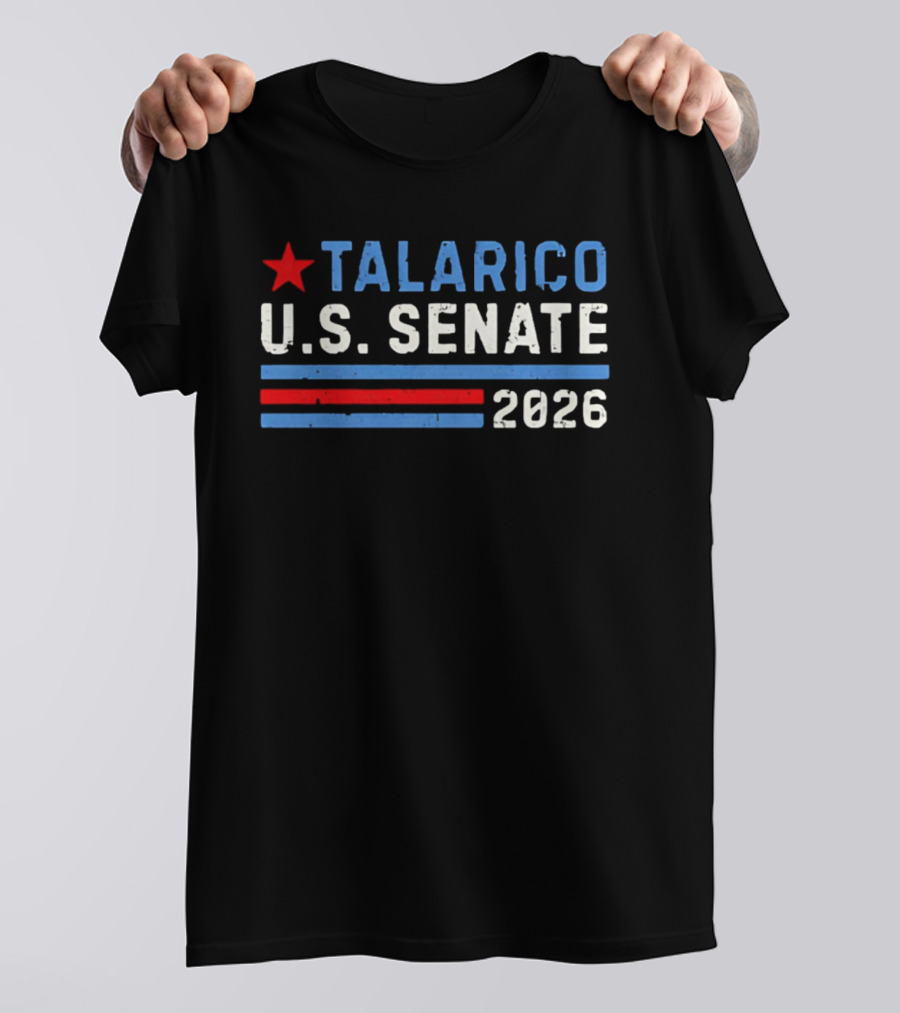 Talarico U.S. Senate 2026 Campaign Star And Stripes T-Shirt
