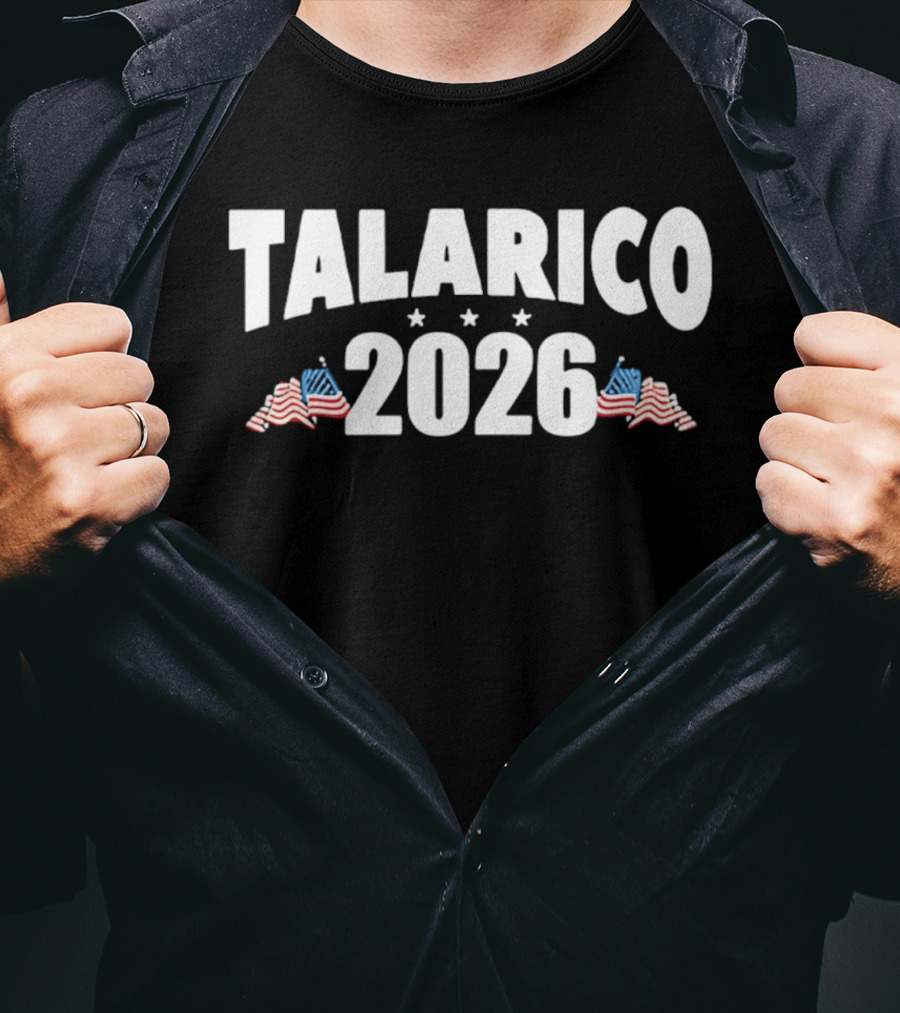 Talarico 2026 Texas Senate Campaign Stars And Flags T-Shirt