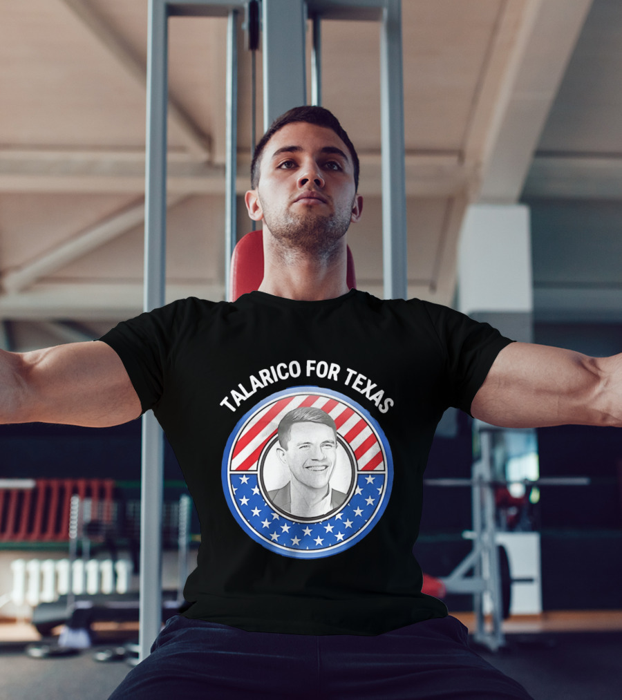 Talarico For Texas US Senator James Talarico '26 Stars Stripes Campaign T-Shirt