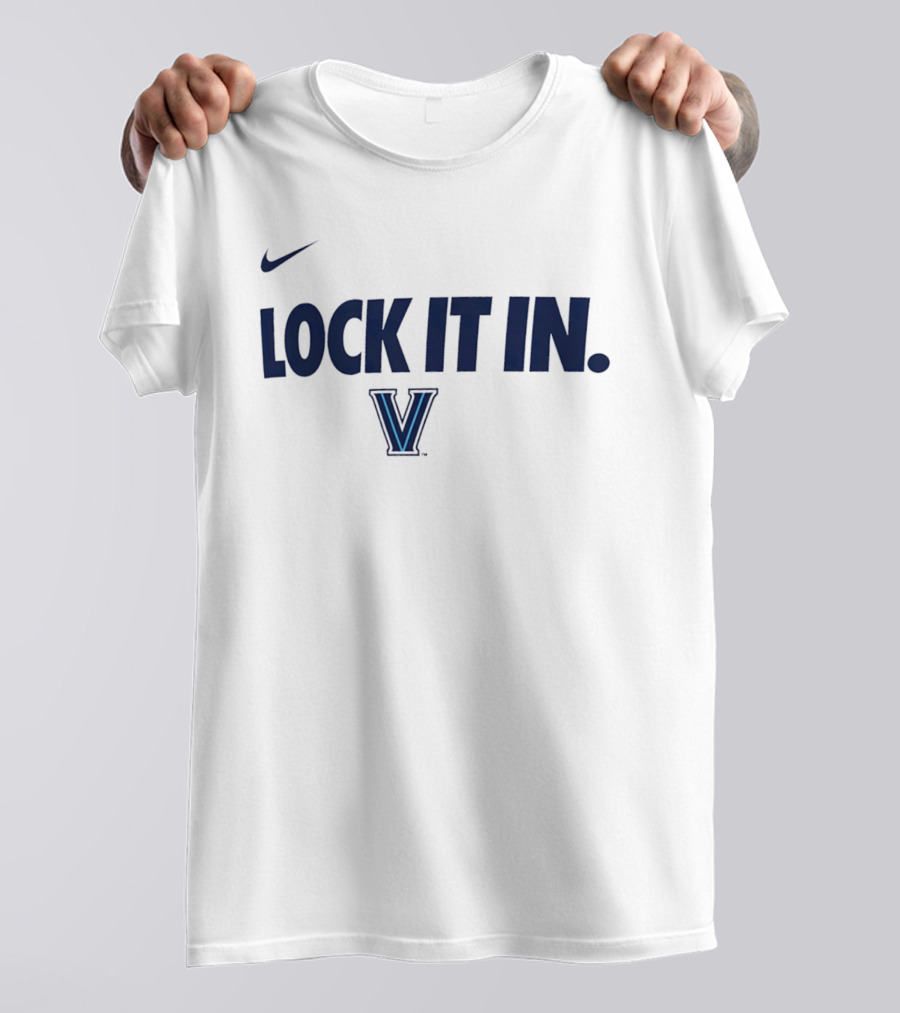Nike Villanova Wildcats Lock It In V T-Shirt