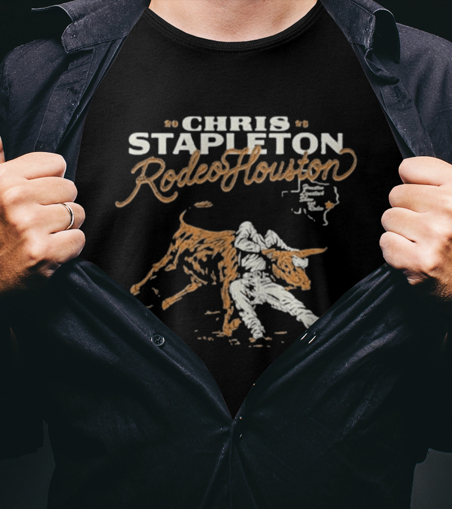 Chris Stapleton Rodeo Houston 2026 T-Shirt