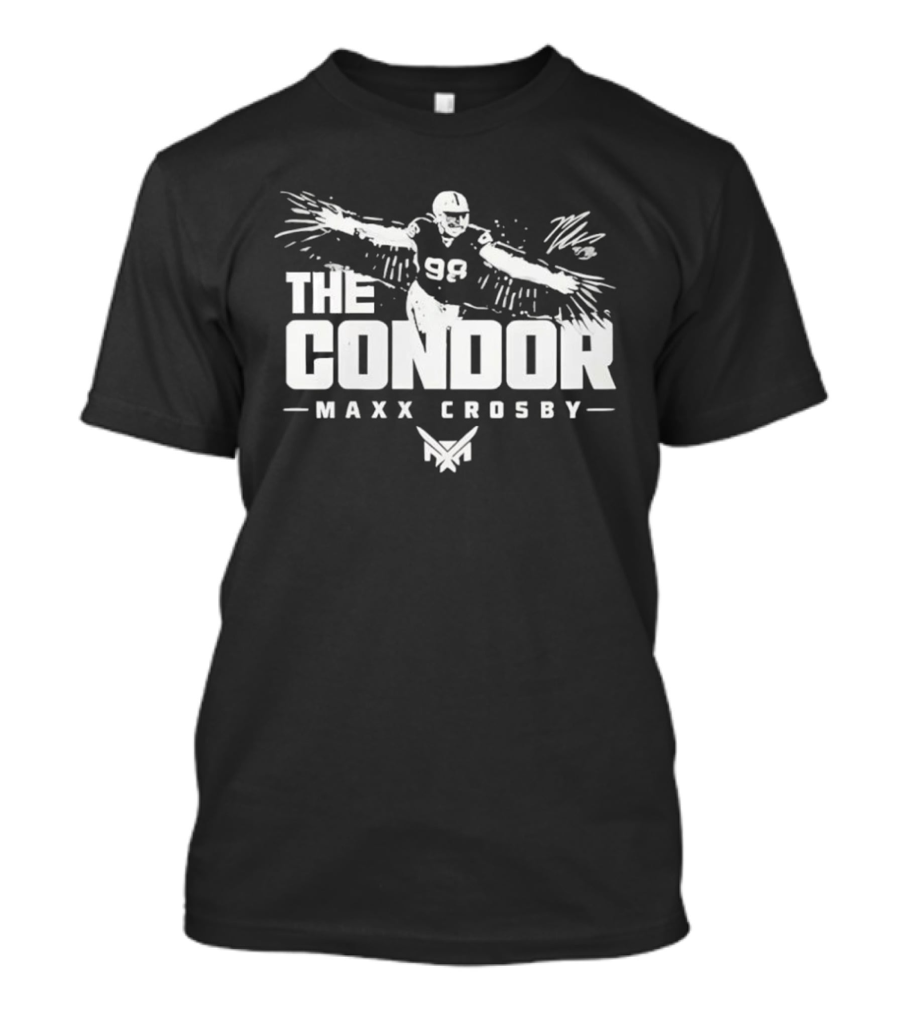 The Condor Maxx Crosby 98 Las Vegas Raiders T-Shirt