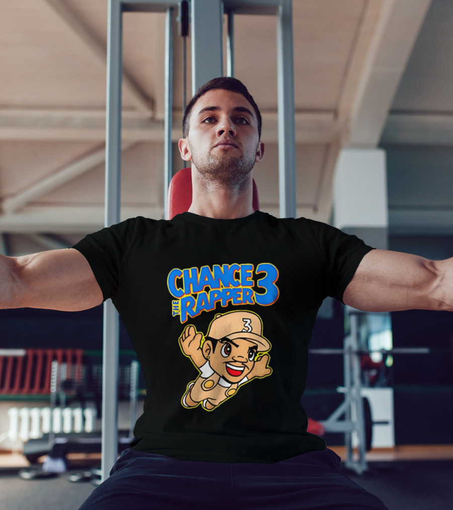 Chance The Rapper Super Mario 3 Character Mashup T-Shirt