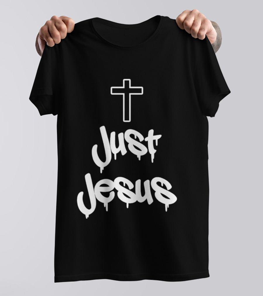 Charles Kiely Just Jesus Cross T-Shirt