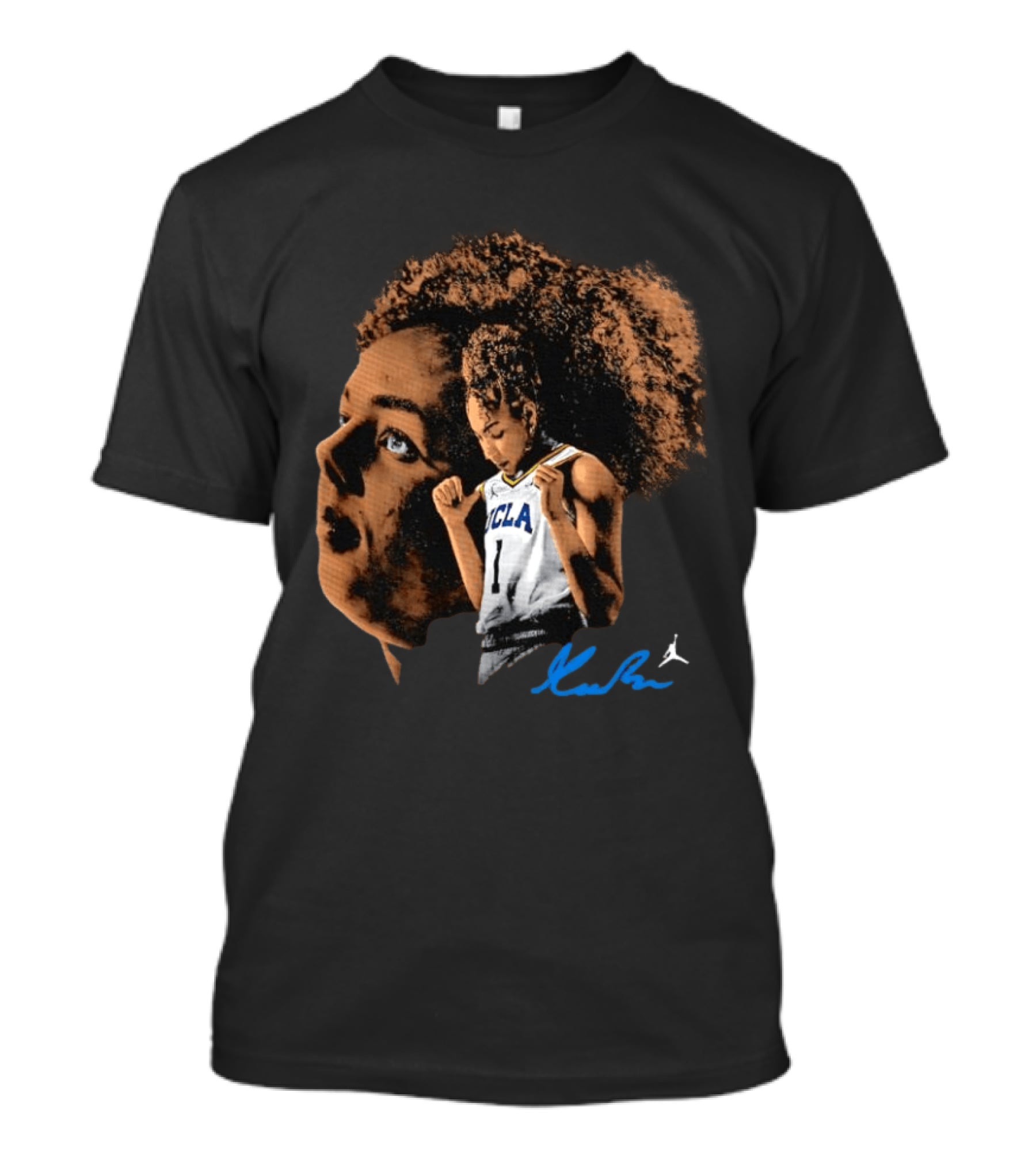 Kiki Rice UCLA Bruins Basketball Jordan Signature T-Shirt