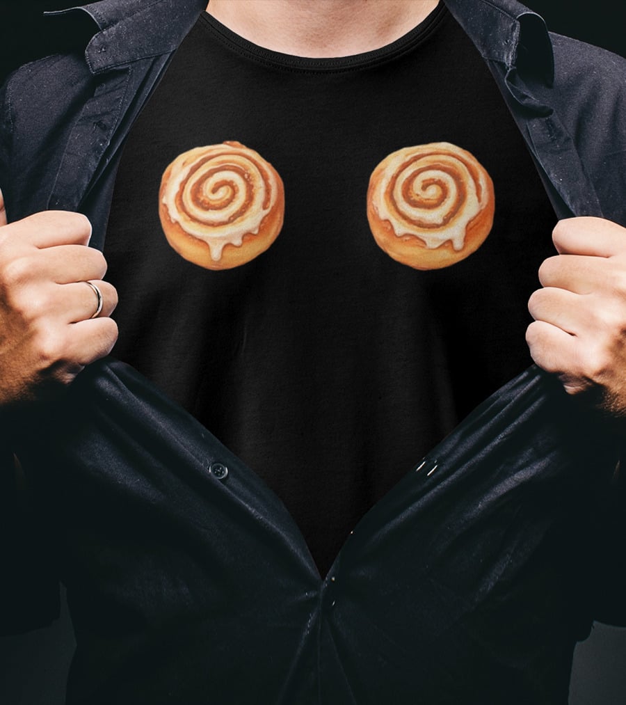 Harry Nice Buns Cinnamon Roll Humor T-Shirt