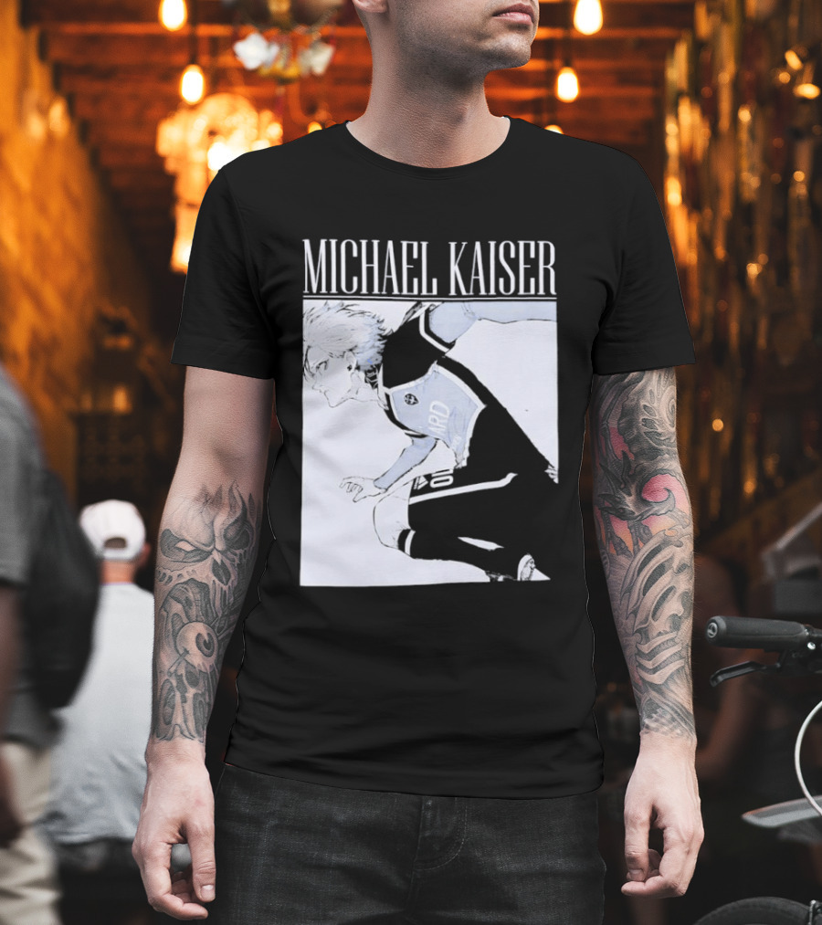 Michael Kaiser Blue Lock Anime Soccer Player T-Shirt