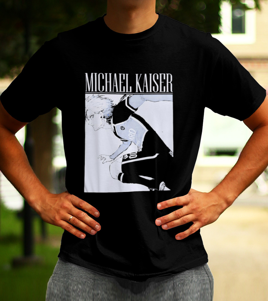 Michael Kaiser Blue Lock Anime Soccer Player T-Shirt