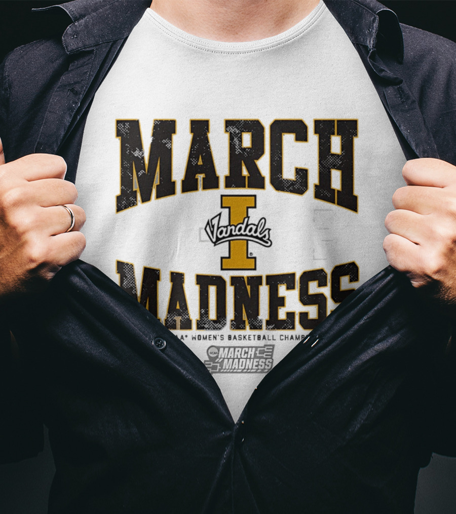 Idaho Vandals 2026 NCAA Women's Basketball March Madness T-Shirt