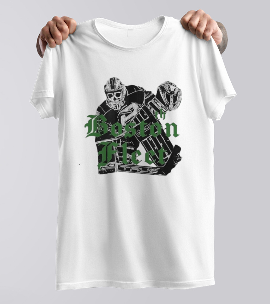 Aerin Frankel Boston Fleet PWHL Skeleton Goalie T-Shirt