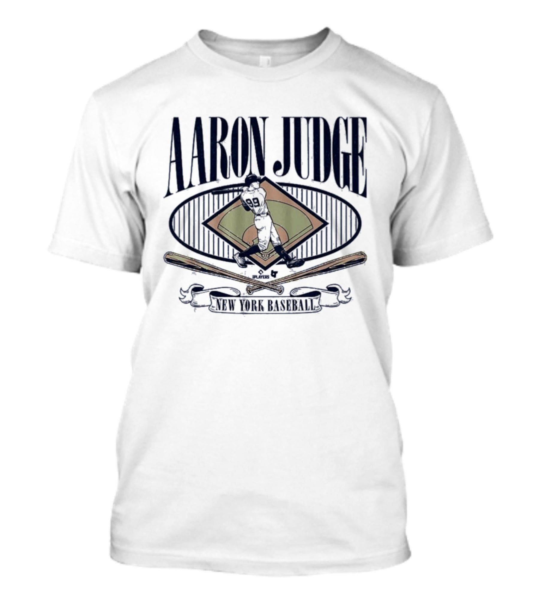 Aaron Judge New York Baseball Diamond Standouts Iconic Sports Legend T-Shirt