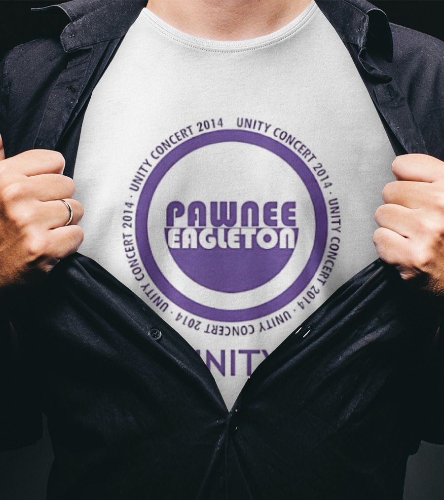 Pawnee Eagleton Unity Donna Meagle Concert 2014 Midwest Region T-Shirt