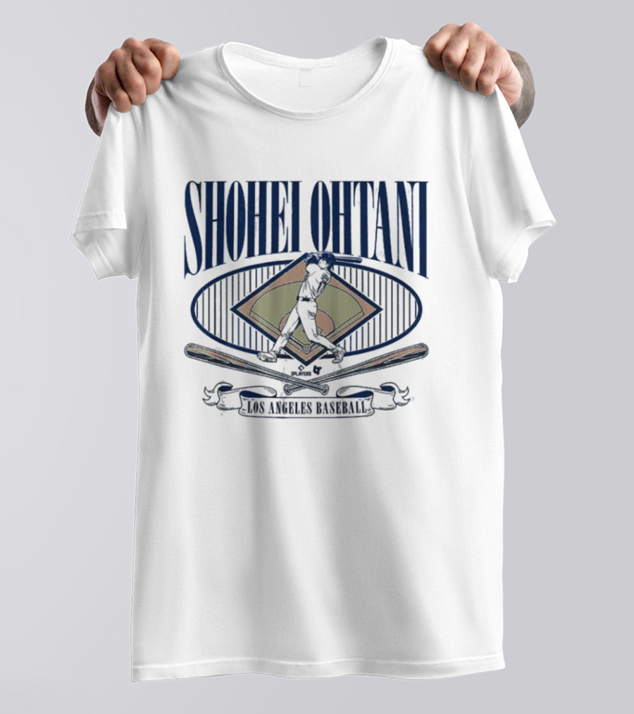 Shohei Ohtani Los Angeles Baseball Diamond Standouts T-Shirt