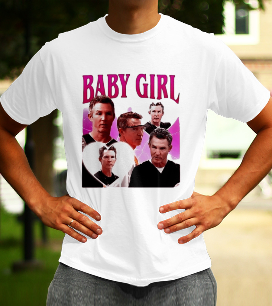 BABY GIRL Dr. Jack Abbot Collage Fashion Trend T-Shirt