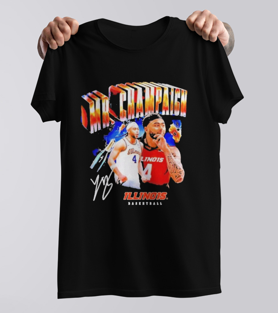 Mr Champaign Kylan Boswell Illinois Basketball T-Shirt