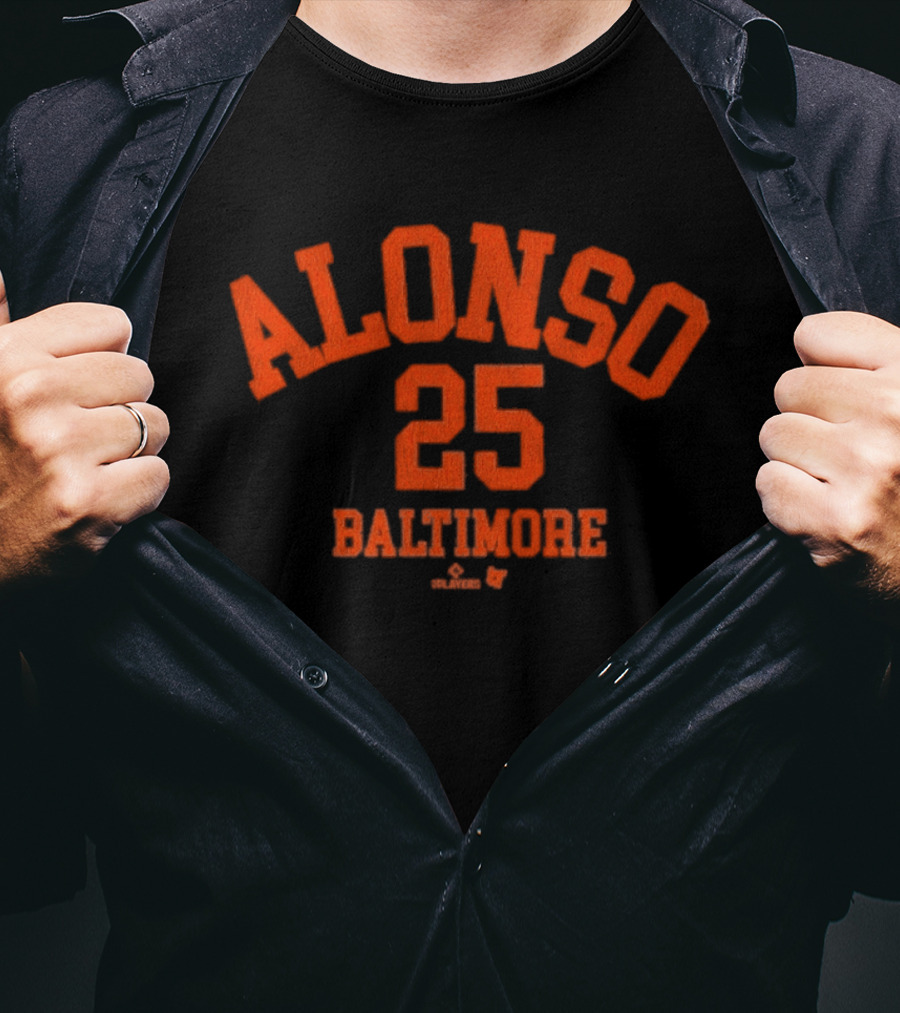 Alonso 25 Baltimore Retro Sports T-Shirt
