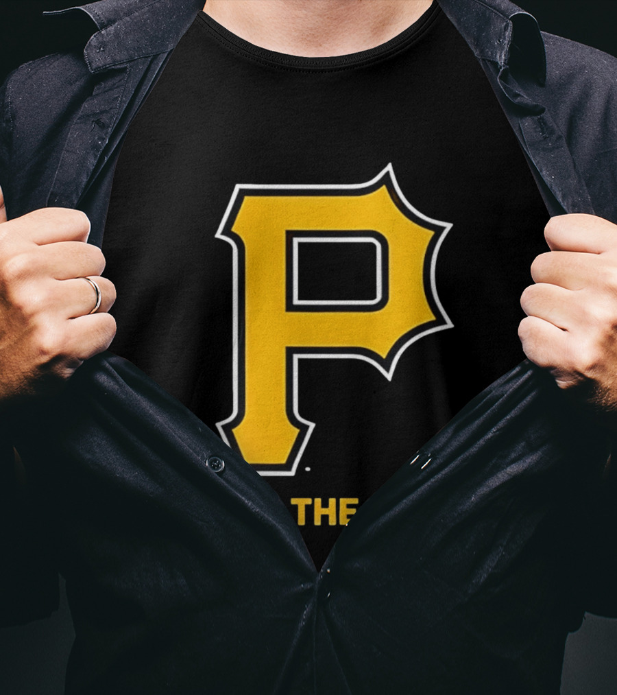 Pittsburgh P Hoist The Cone T-Shirt