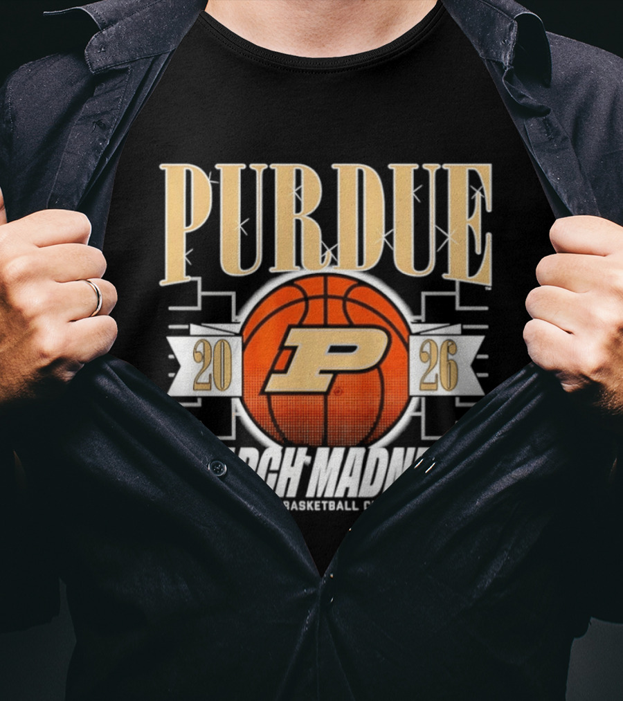Purdue 2026 March Madness NCAA Men's Basketball Championship T-Shirt