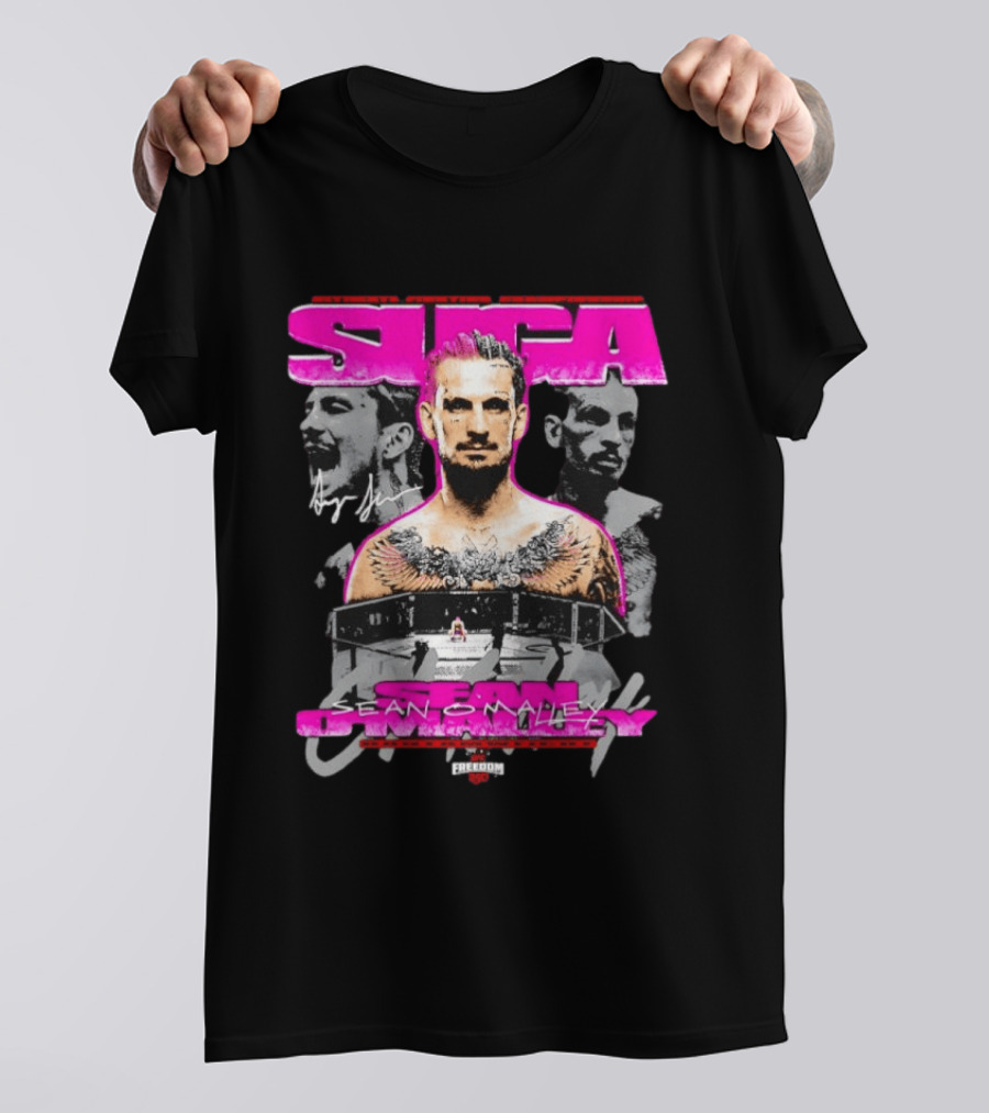 Sean O'Malley UFC Suga Freedom 250 T-Shirt