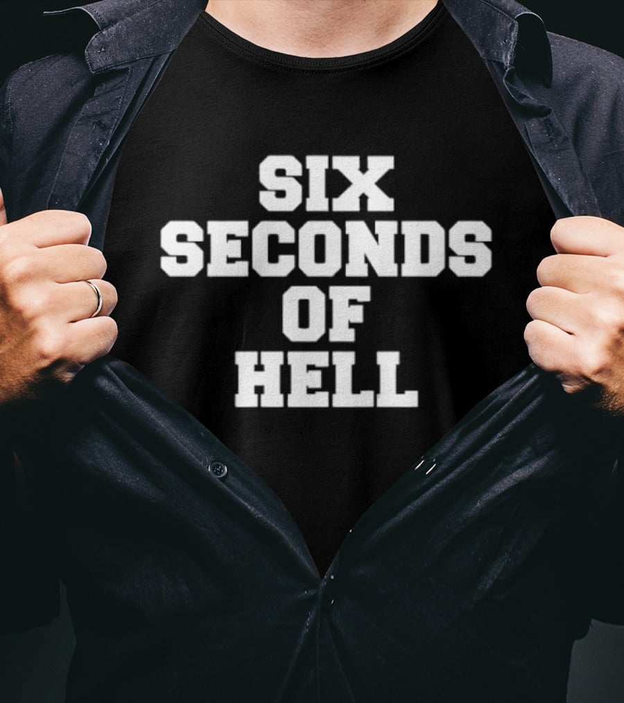Six Seconds Of Hell Kentucky Football T-Shirt